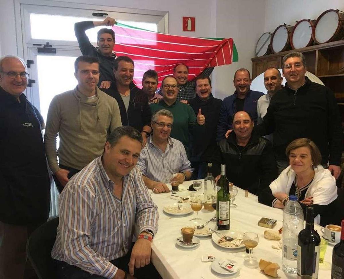 Los zamoranos en La Rioja comparten mesa y mantel