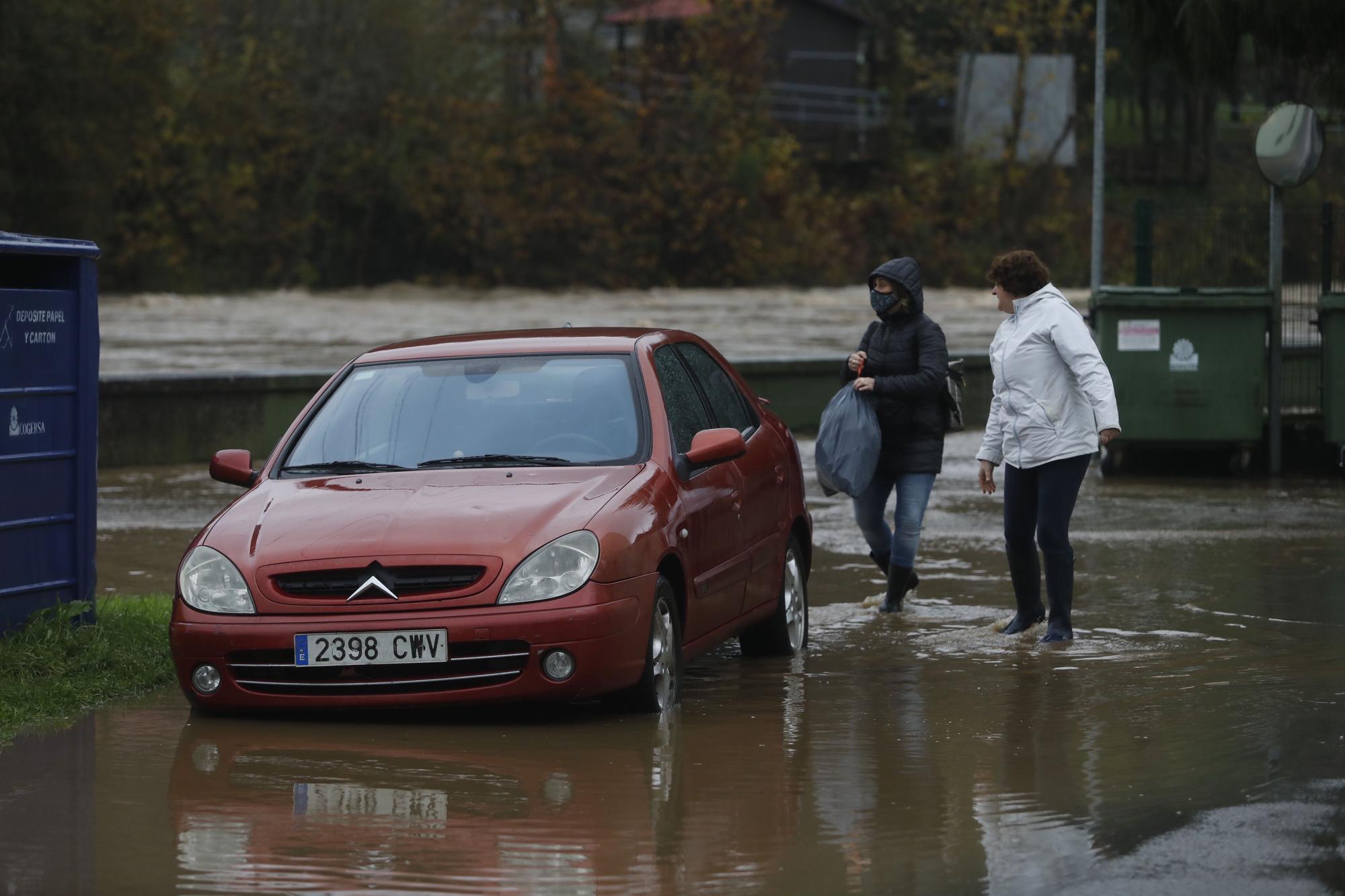 Temporal en Asturias: el Oriente de la region, anegado