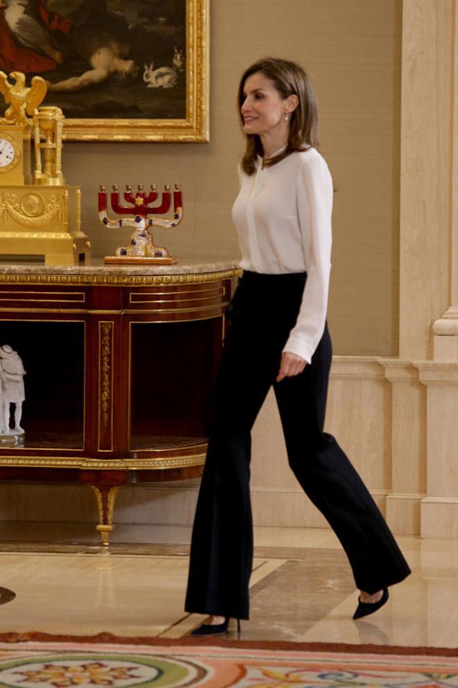 Letizia Ortiz con look de Hugo Boss