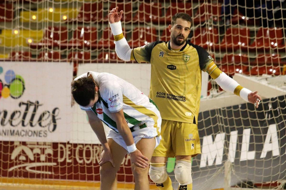 Fabio, con el Córdoba Futsal.