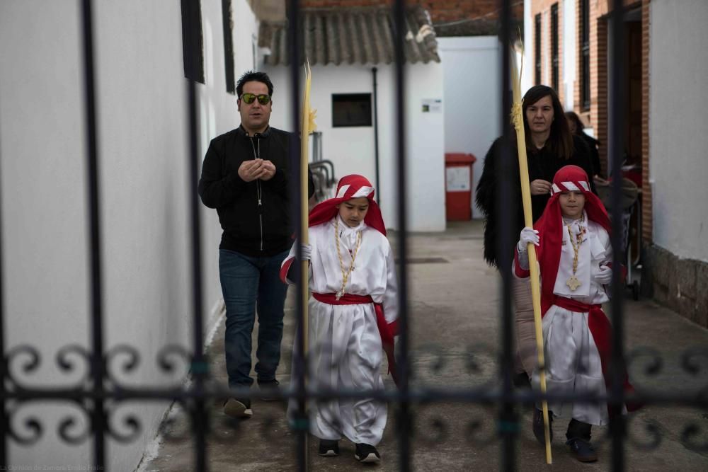 Semana Santa 2018: Procesión de palmas Villaralbo