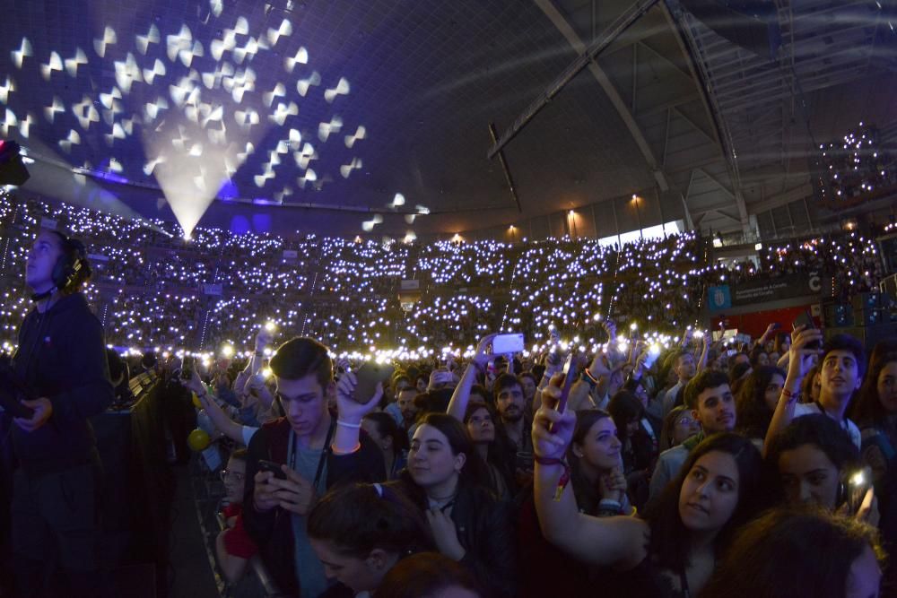 Así fue el concierto en A Coruña de la gira de OT