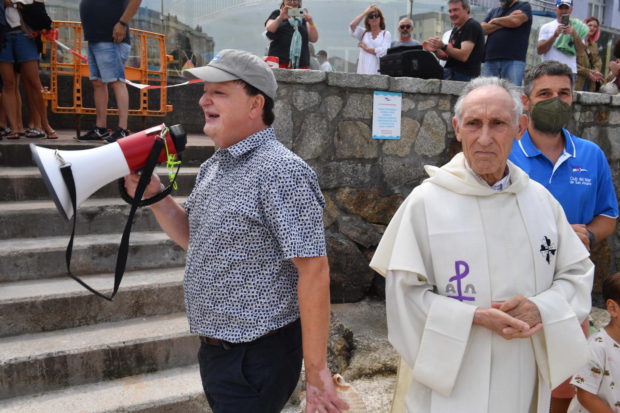 Procesión marítima del Club del Mar de San Amaro