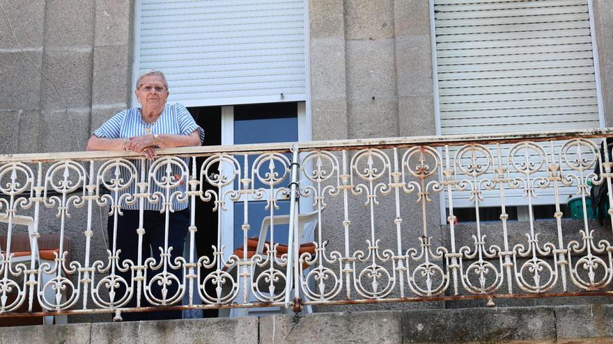 Mariluz Carmuela, la vecina de O Berbés que lleva 77 años viviendo en la misma casa