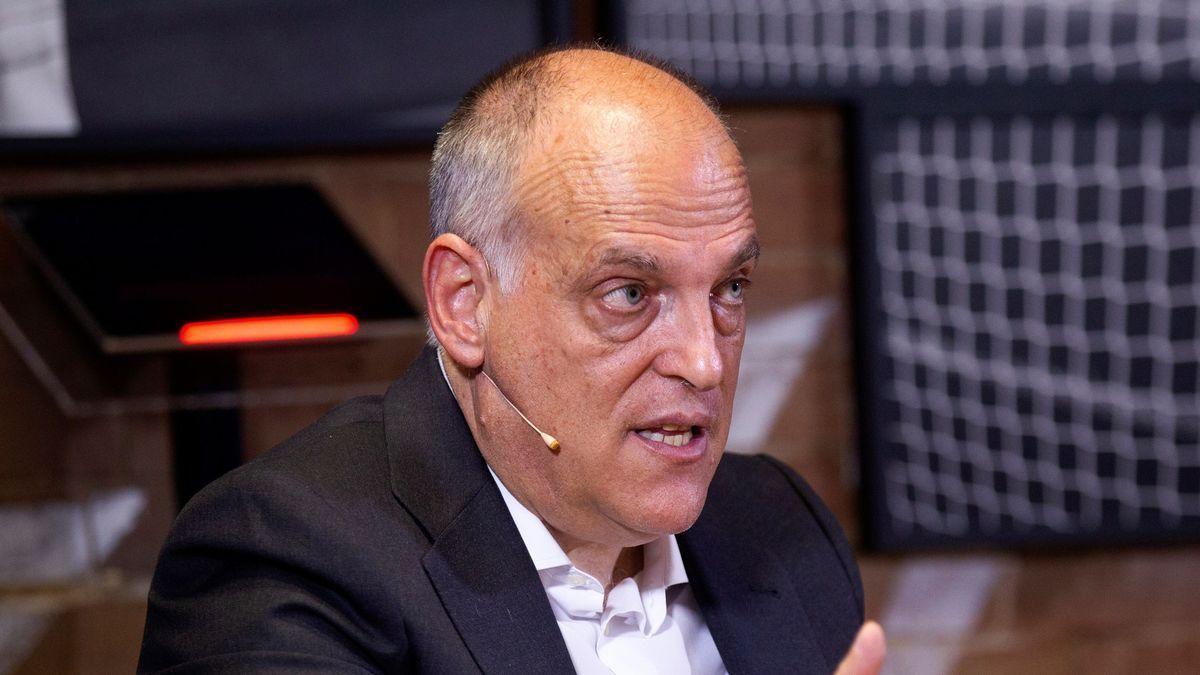 Javier Tebas, presidente de La Liga.