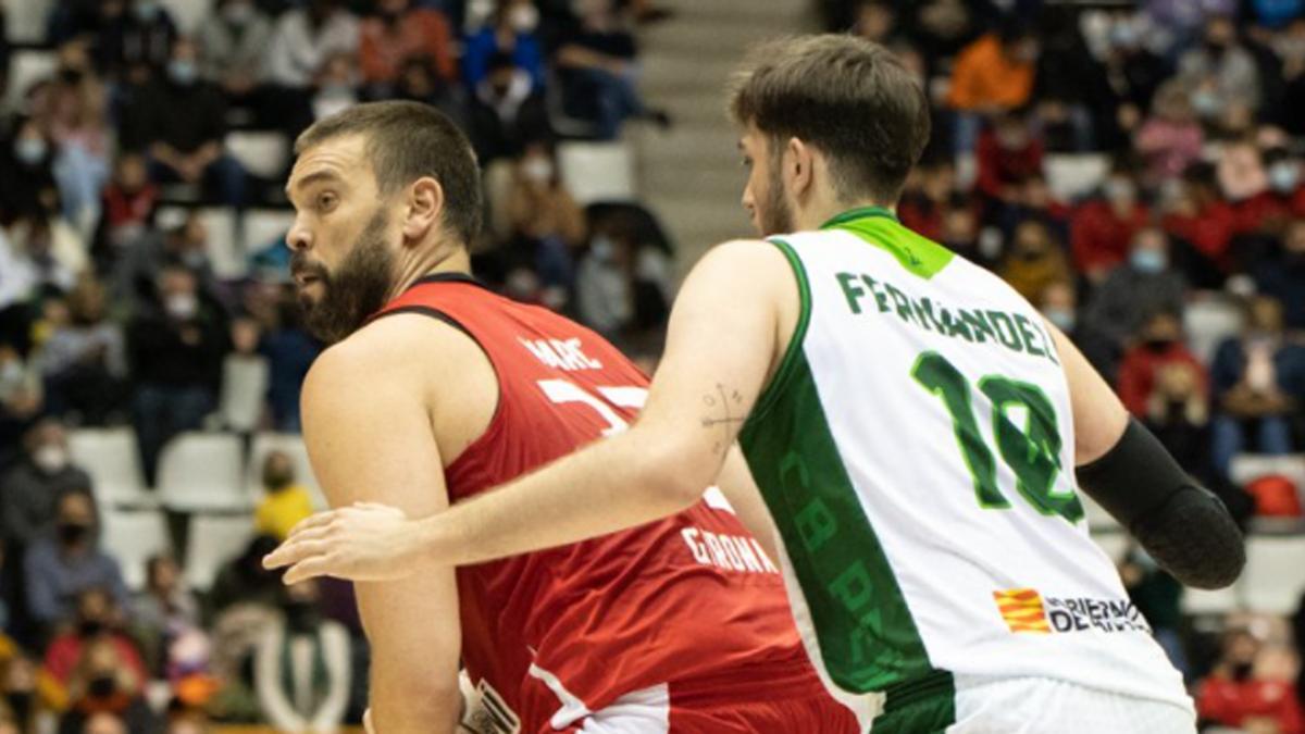 Marc Gasol, con el Girona