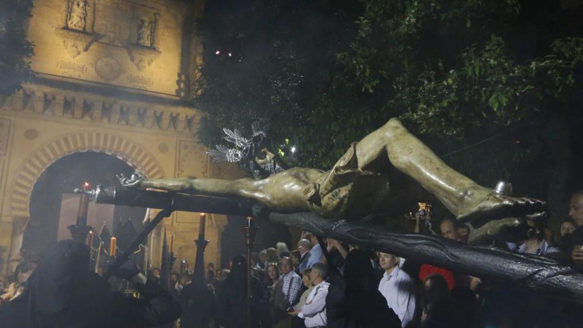 Imagen de archivo del Cristo de la Salud en el Patio de los Naranjos.