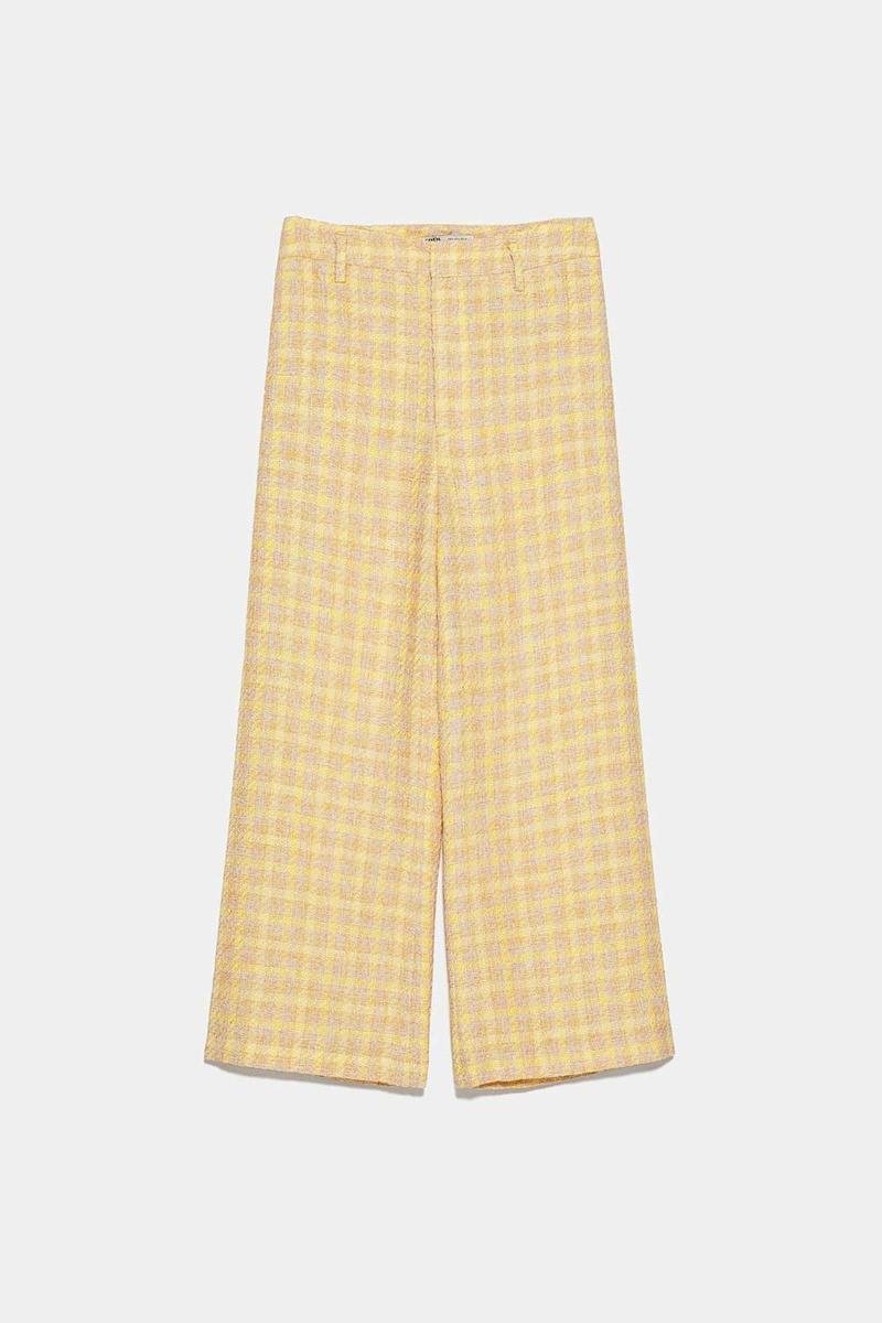 Pantalón de tweed de Zara. (Precio: 29,95 euros)