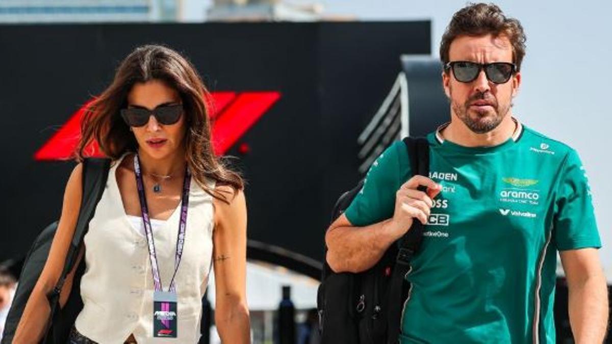 Melissa Jiménes y Fernando Alonso