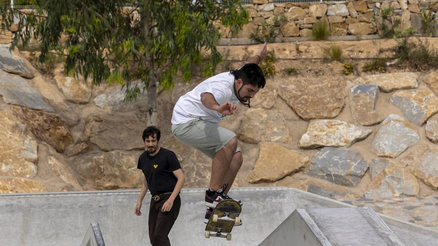 Parque inundable... y skateboard en Torrevieja