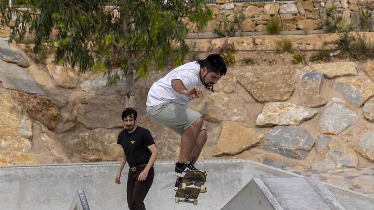 Parque inundable... y skateboard en Torrevieja