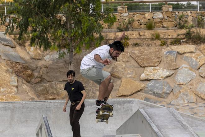 Parque inundable... y skateboard en Torrevieja