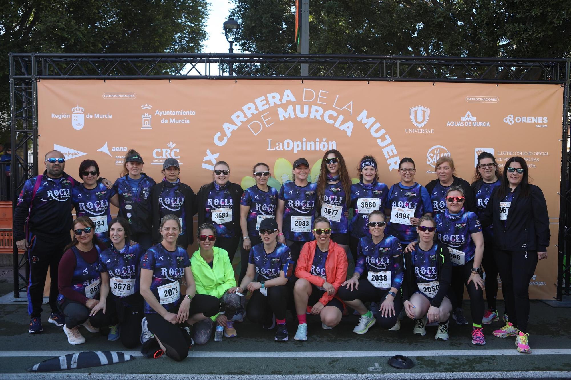 Carrera de la Mujer: así han posado las corredoras en el photocall antes de la salida