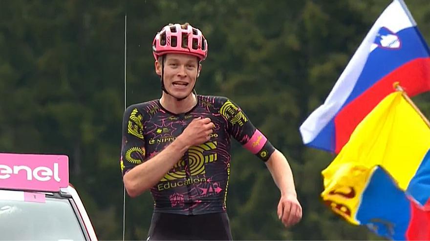 El alemán Steinhauser encuentra su premio en el Giro