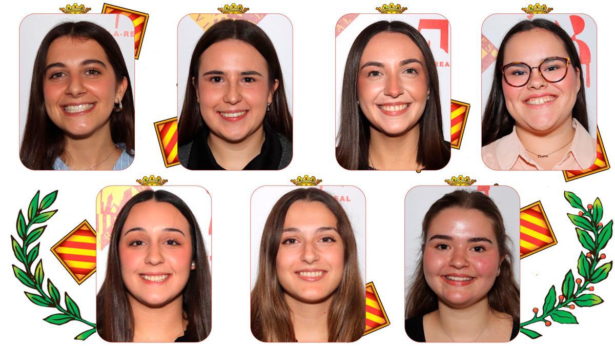 Vila-real ya tiene representantes festivas para el 2026: Estas son las siete jóvenes elegidas