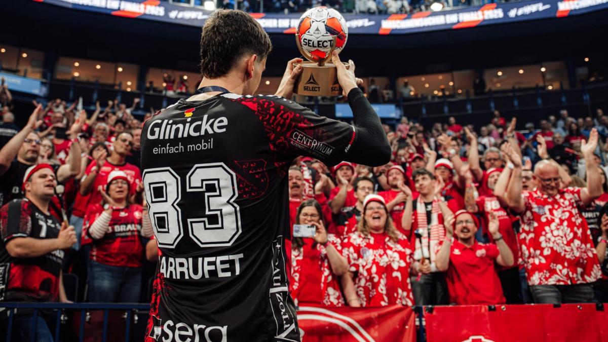 Ian Barrufet, máximo realizador de la pasada Liga Europa (80 goles)