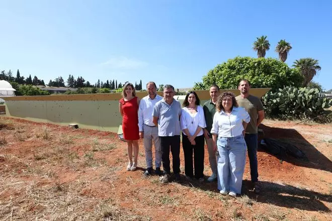 Refugio de lagartijas en Can Marines en Ibiza