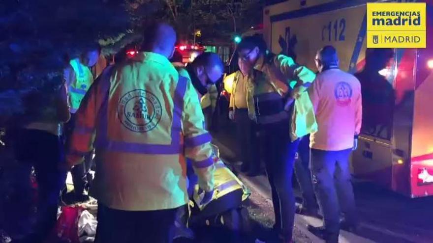 Buscan a un conductor que se ha dado a la fuga tras un atropello mortal en Madrid