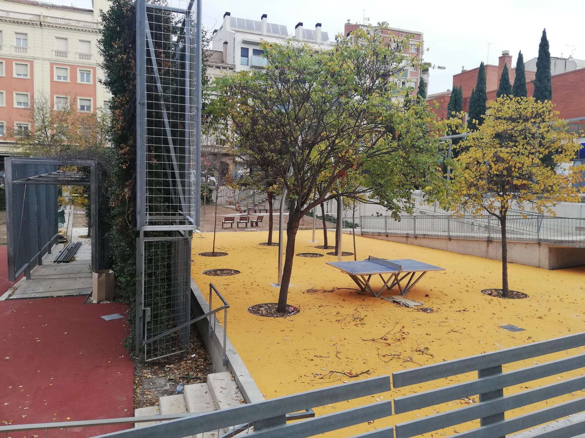 Així es veu el parc Vila Closes de Manresa avui dia