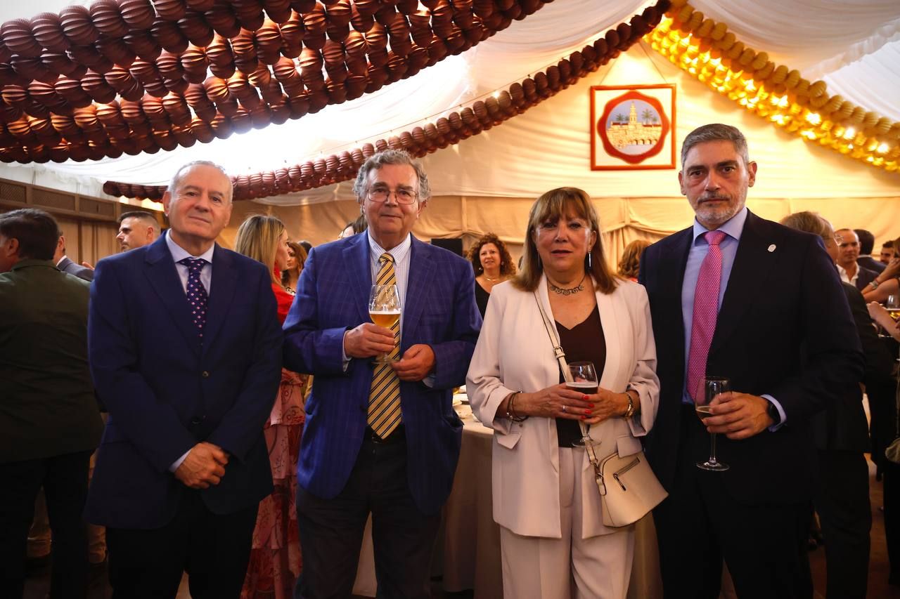 La recepción oficial del Ayuntamiento de Córdoba en el incio de la Feria 2025, en imágenes