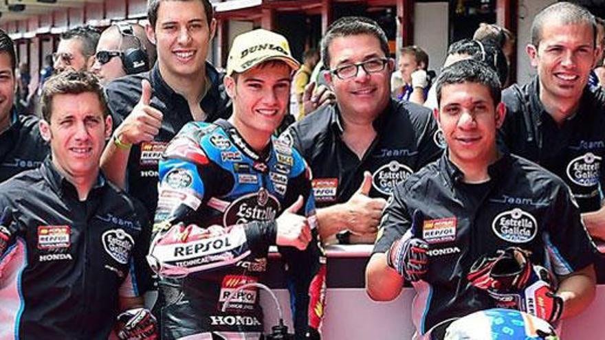 El piloto español de Moto3 Jorge Navarro