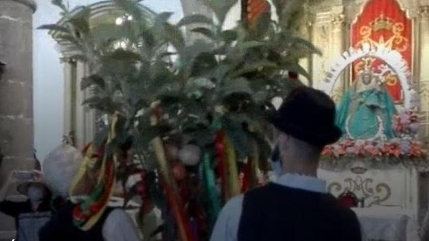 Captura del vídeo de las Fiestas de Guía