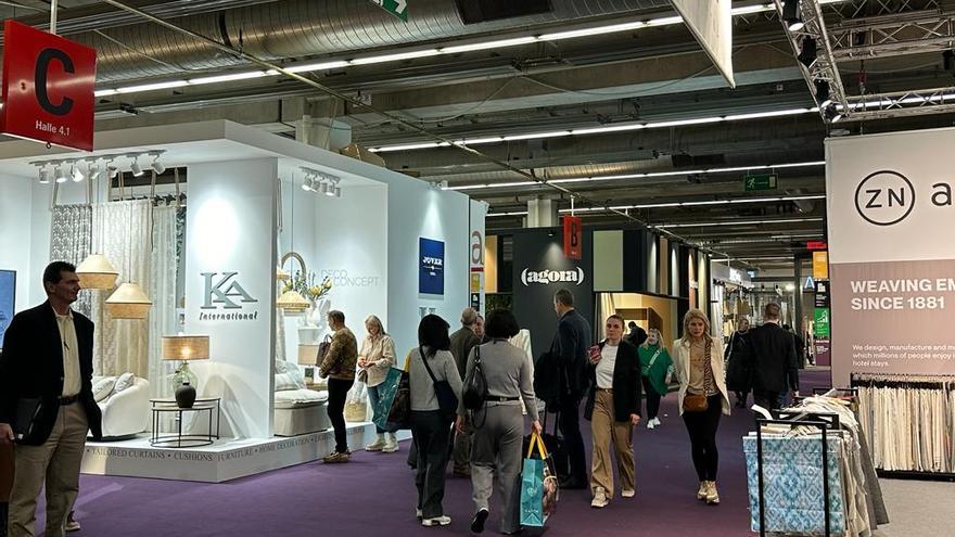 El textil acude a la feria de Frankfurt con el objetivo de reactivar el comercio exterior