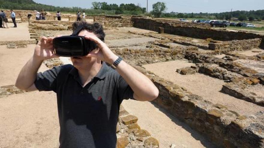 L&#039;ús de tecnologia 3D permet veure una reconstrucció de com era el jaciment original.