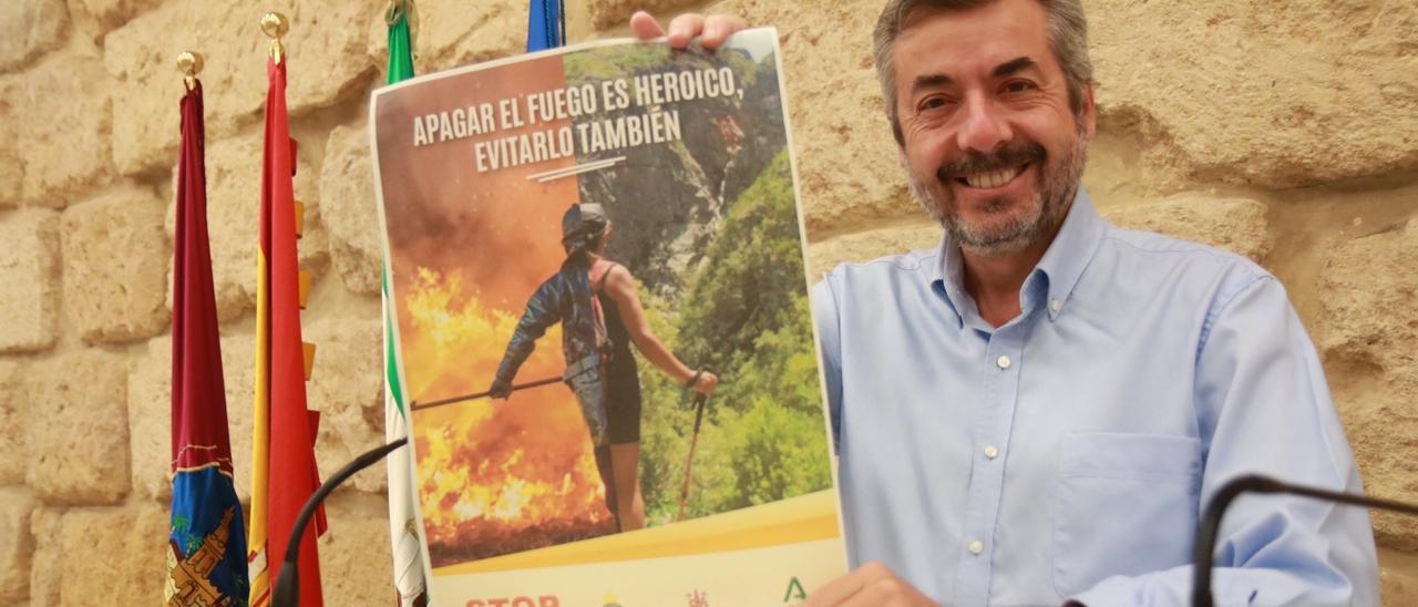 Miguel Ángel Torrico, delegado de Seguridad, este martes en el Ayuntamiento de Córdoba.