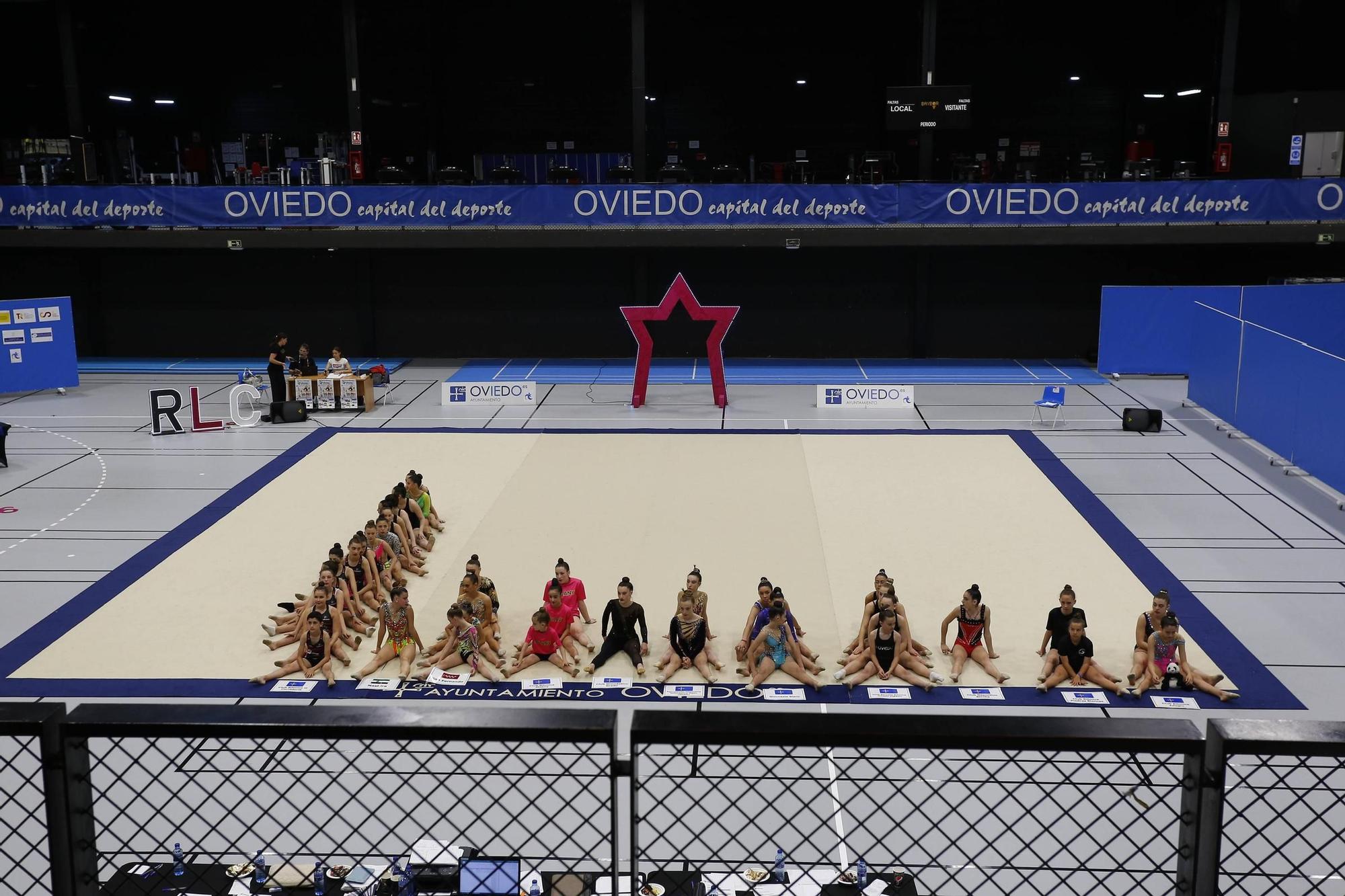 Estas son las gimnastas de La Corredoria 