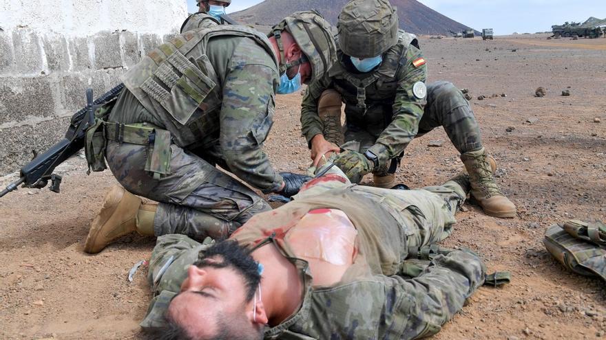 La Brigada 'Canarias' XVI, preparada para su despliegue en el Líbano