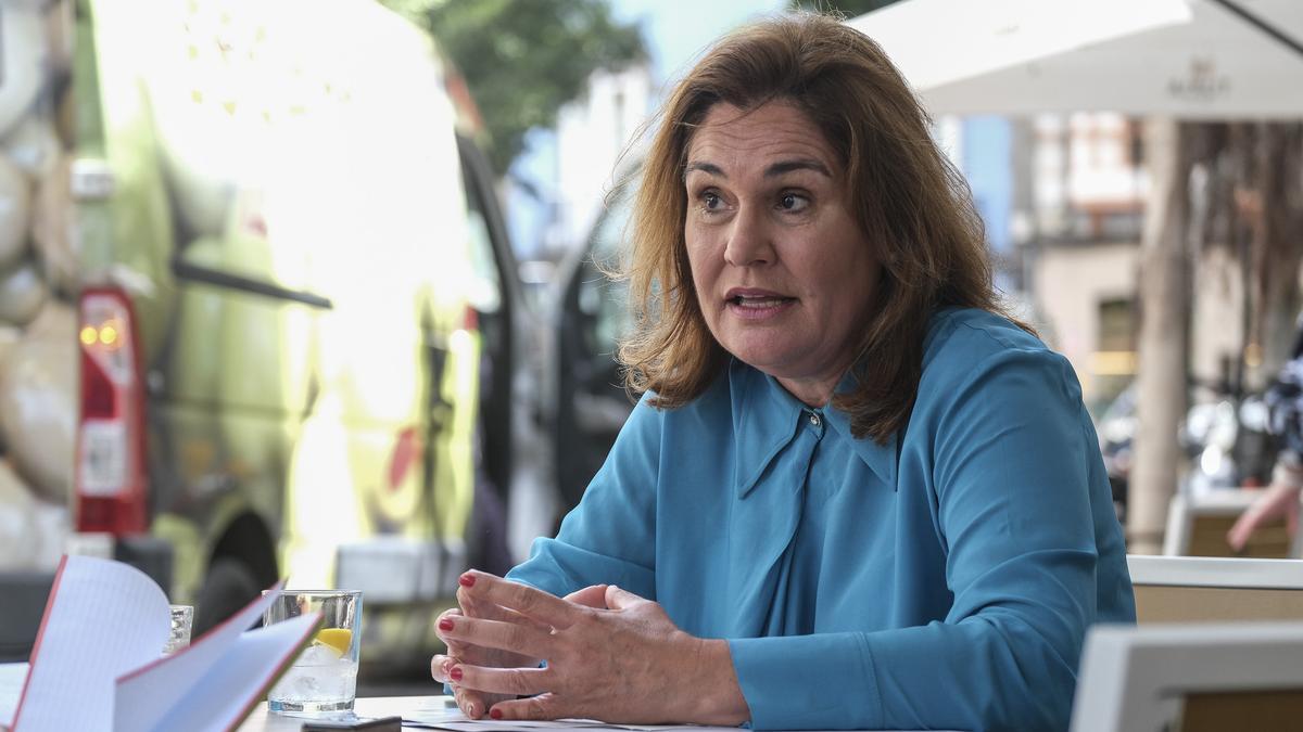Concejala del PP en el Ayuntamiento de LPGC Jimena Delgado.
