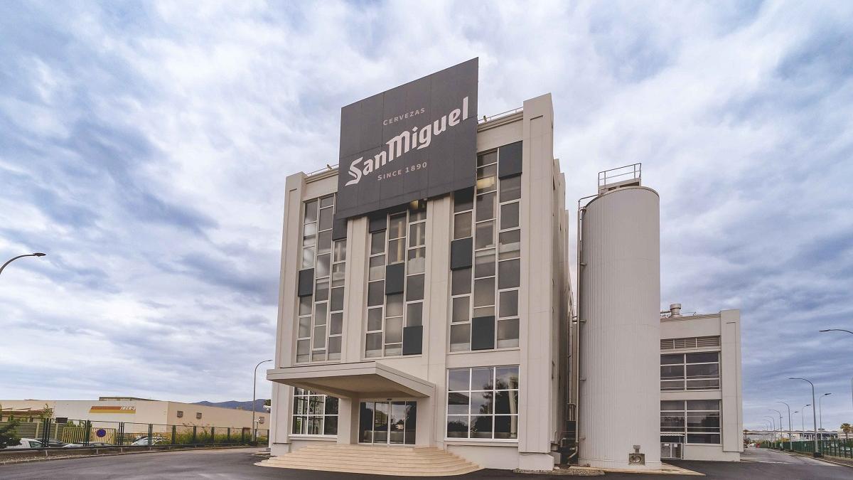 La fábrica de Mahou San Miguel en Málaga.