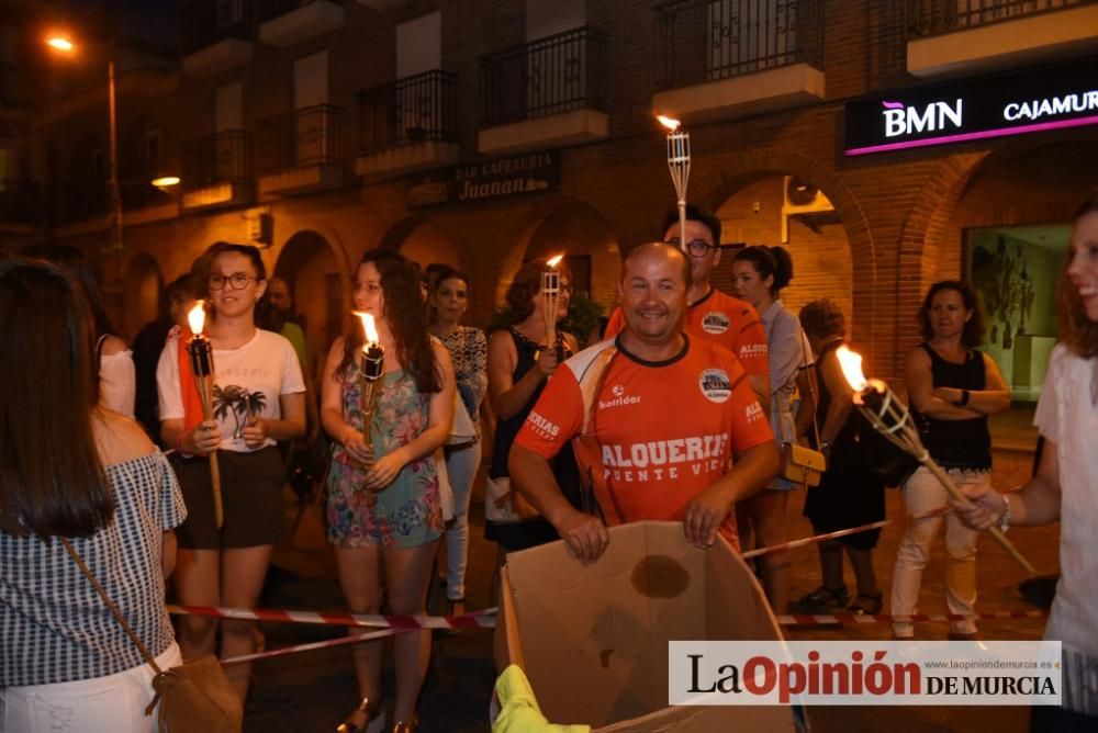 Carrera popular nocturna en Alquerías.