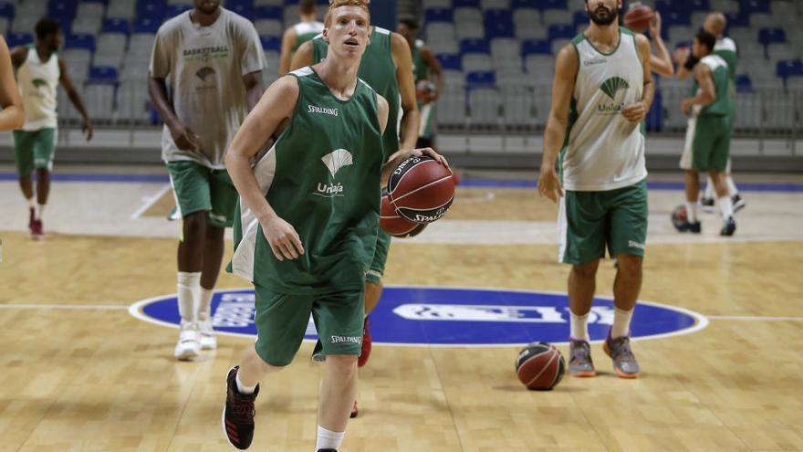 Imagen de un entrenamiento en el Carpena