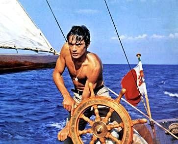Alain Delon en A pleno sol (1960)