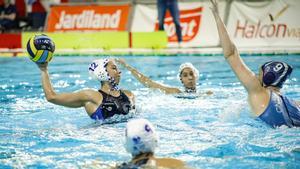 El Sabadell, en un partido de Champions