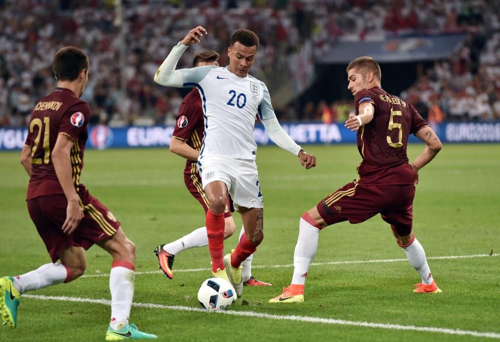 Eurocopa: Inglaterra - Rusia