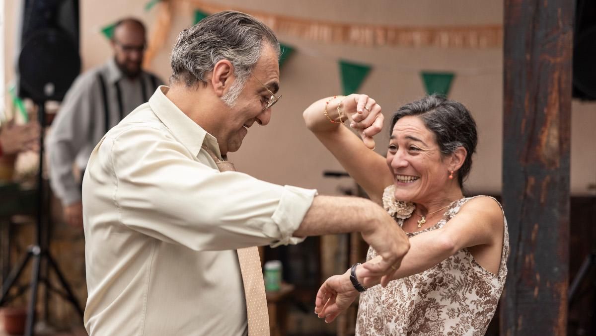 Juan Carlos Vellido y Tamara Casellas, en 'El clan Olimpia'