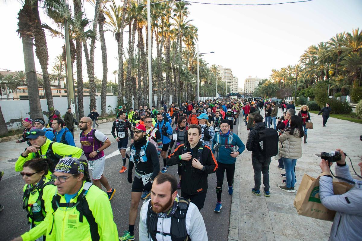 La Transilicitana de 2020, la última celebrada, contó con 1.000 atletas