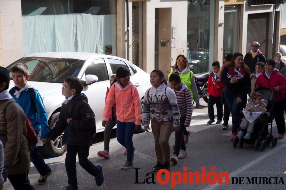 Marcha en el Día del Cáncer Infantil en Caravaca