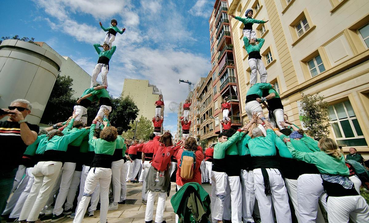 Les Torretes de la colla de la Marina