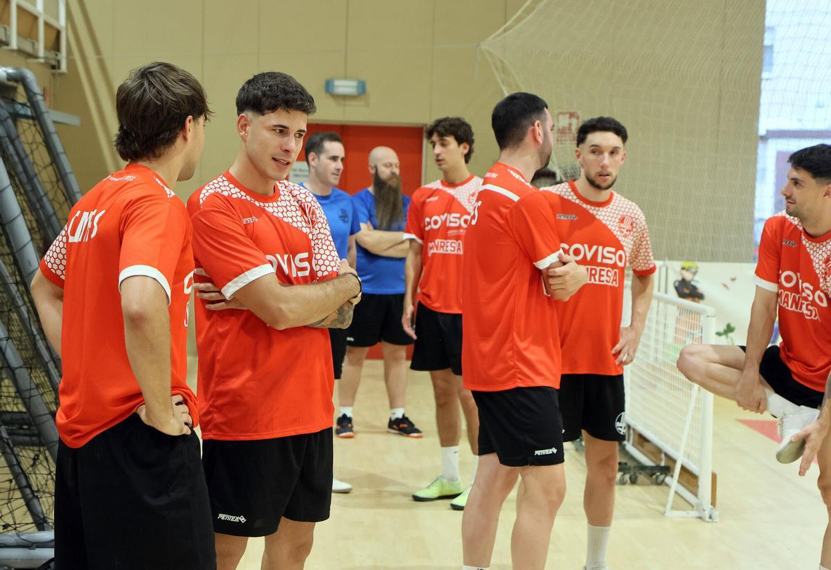 Totes les fotos del primer entrenament de la temporada 2026/27 del Covisa Manresa