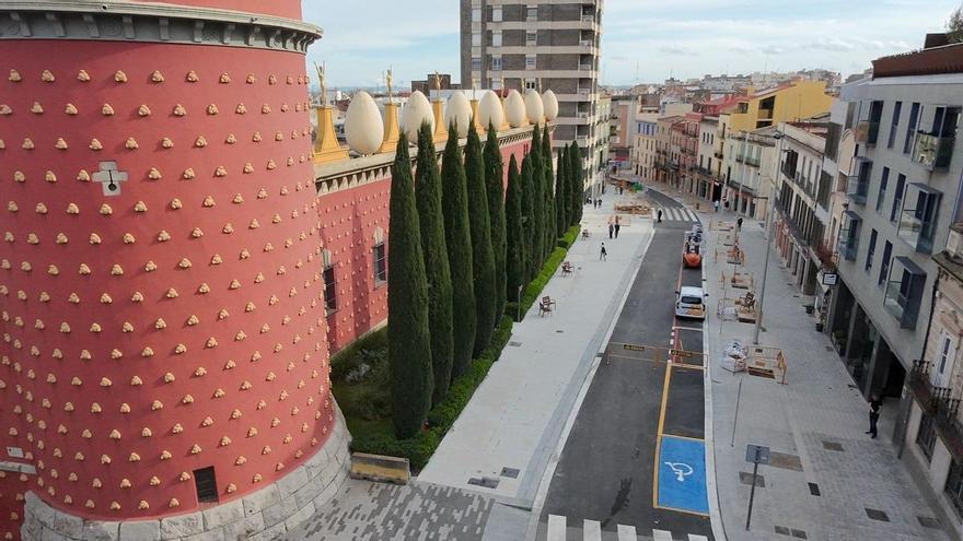 Figueres reobrirà la pujada del Castell la setmana vinent i la inaugurarà el 21 de març amb busos elèctrics fins al Castell