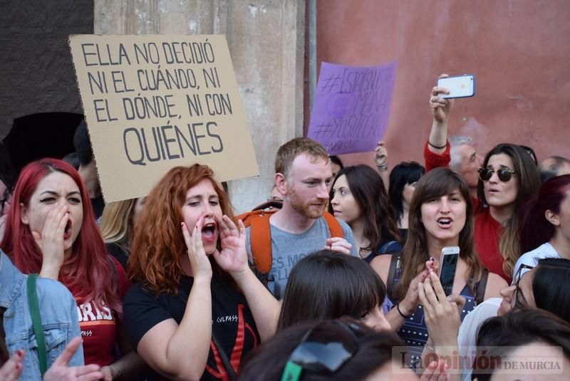 Concentración en Murcia para protestar por la sentencia a 'La Manada'