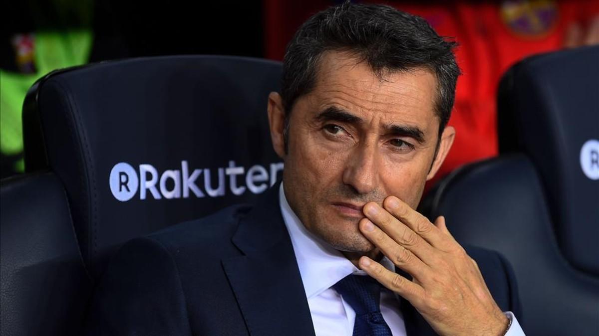 Valverde rompió una lanza a favor de su delantero Luis Suárez