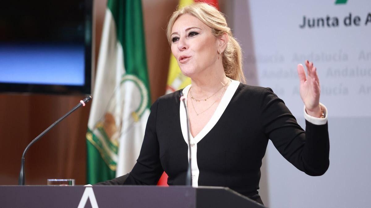 La portavoz del Gobierno andaliz, Carolina España