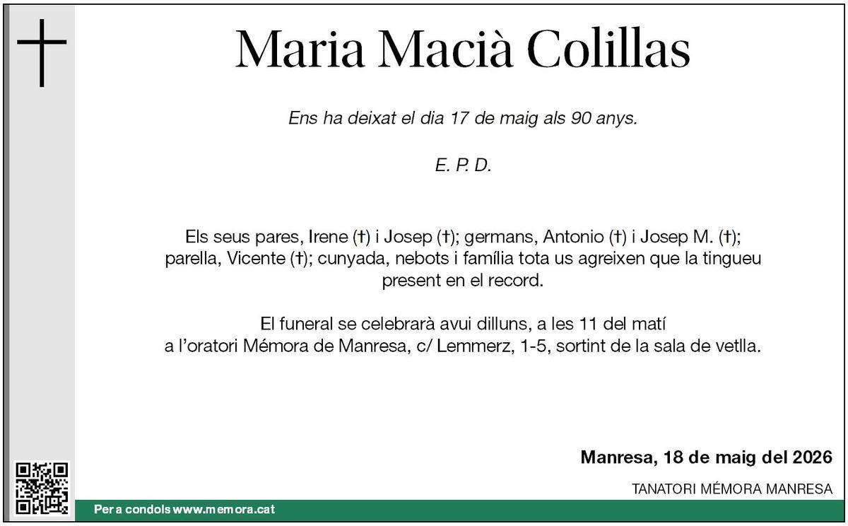 Maria Macià