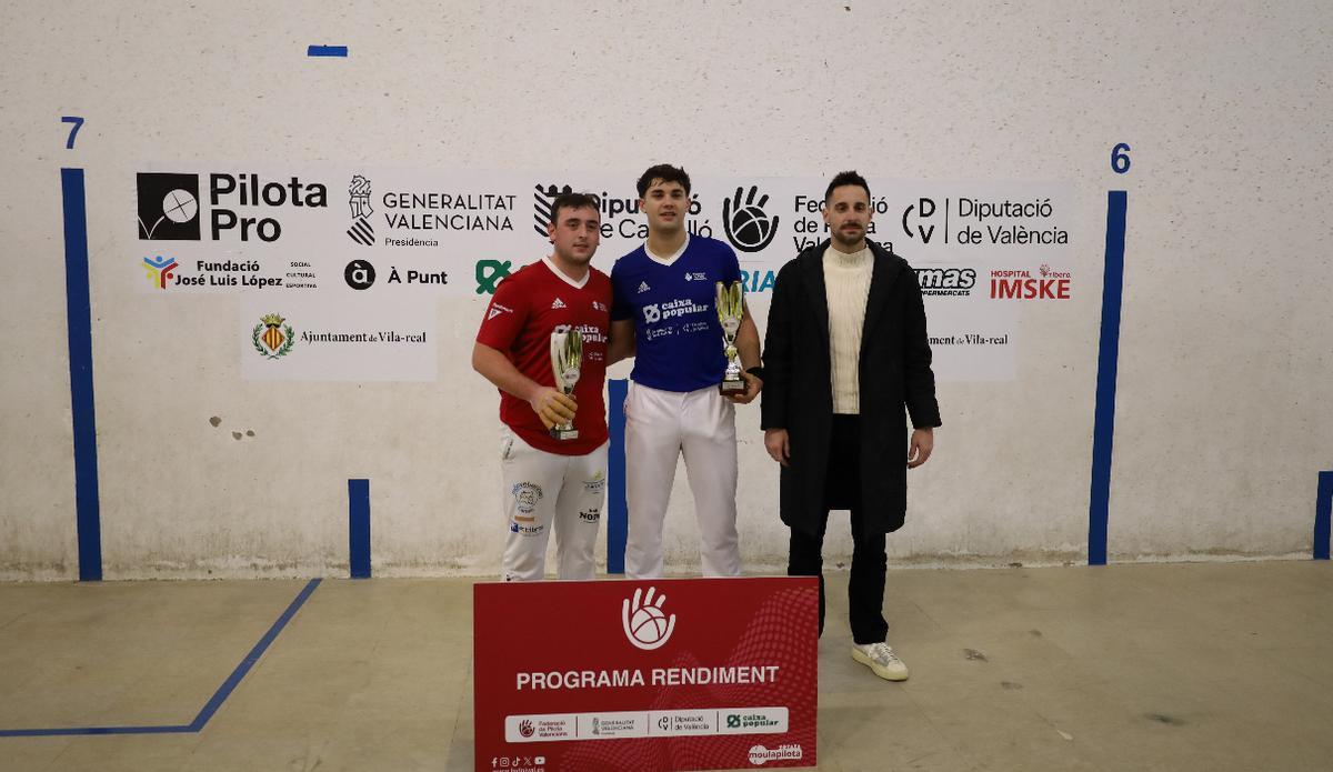 Joan Orts va guanyar a Rubén Sanz a la final sub23 d'escala i corda.