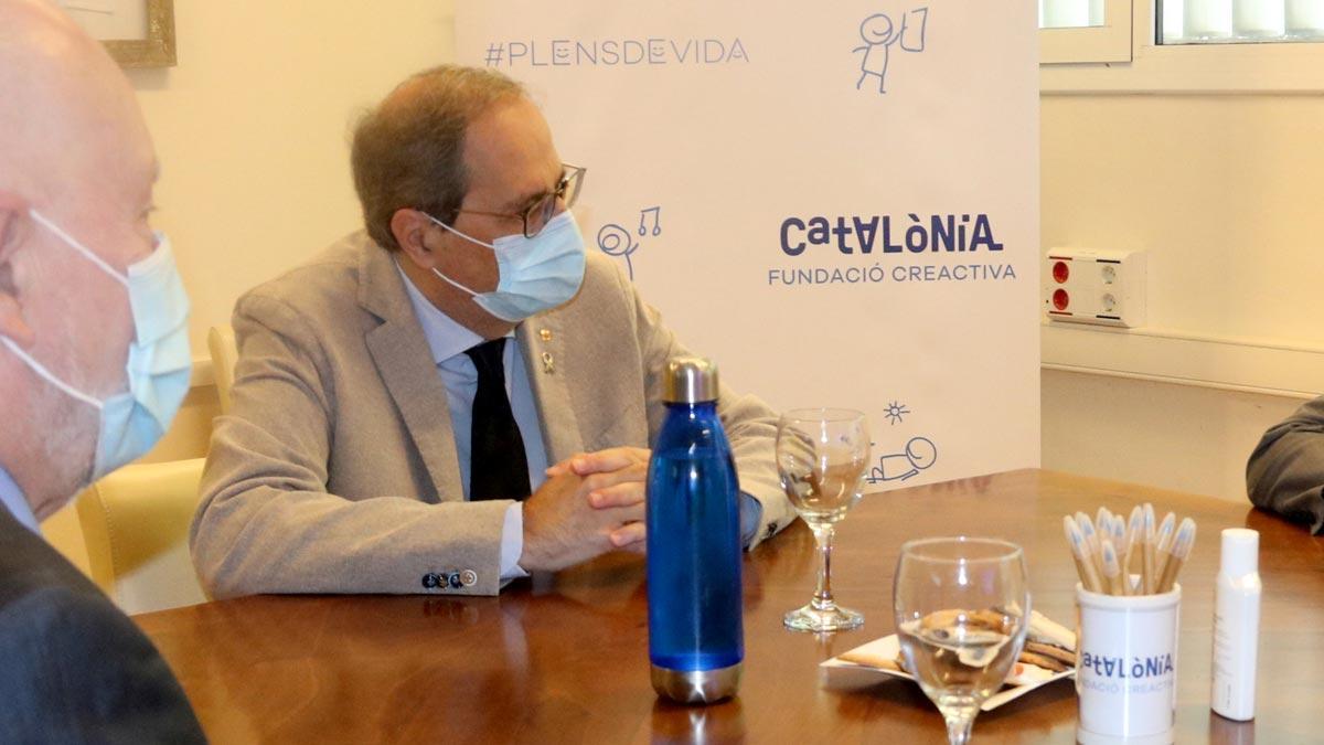 Declaraciones de Quim Torra sobre la crisis sanitaria y los rebrotes del coronavirus